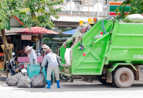 Clean and organized furniture disposal process in Kilburn