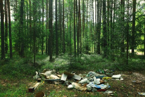 Environmental benefits of waste management